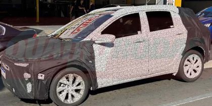 Novo SUV compacto da General Motors, flagrado em testes nas estradas gaúchas