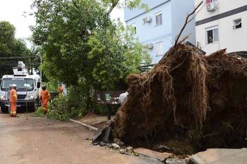 Temporal de terça causou destruição em Gravataí | Foto TIAGO CECHINEL