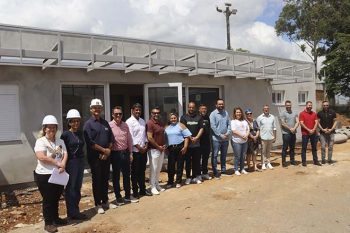 Políticos da região vistoriaram obras do primeiro Posto de Coleta de Sangue de Gravataí