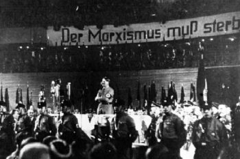 Primeiro discurso de Hitler depois de se tornar chanceler, ocorrido no dia 10 de fevereiro de 1933. Seu programa de governo? Considerava-se o legítimo e verdadeiro intérprete das aspirações do povo alemão. E só!