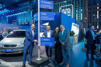 Zaffa, na foto acompanhando centenário da GM, vai nesta quinta a São Paulo para lançamento do novo carro produzido em Gravataí