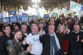 Lançamento de pré-campanha de Zaffa foi neste sábado, em CTG na Bonsucesso